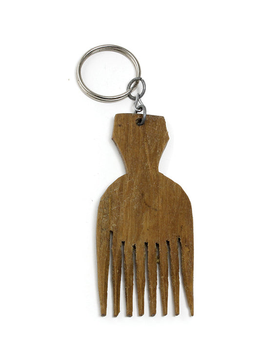 Afro Comb Keychain