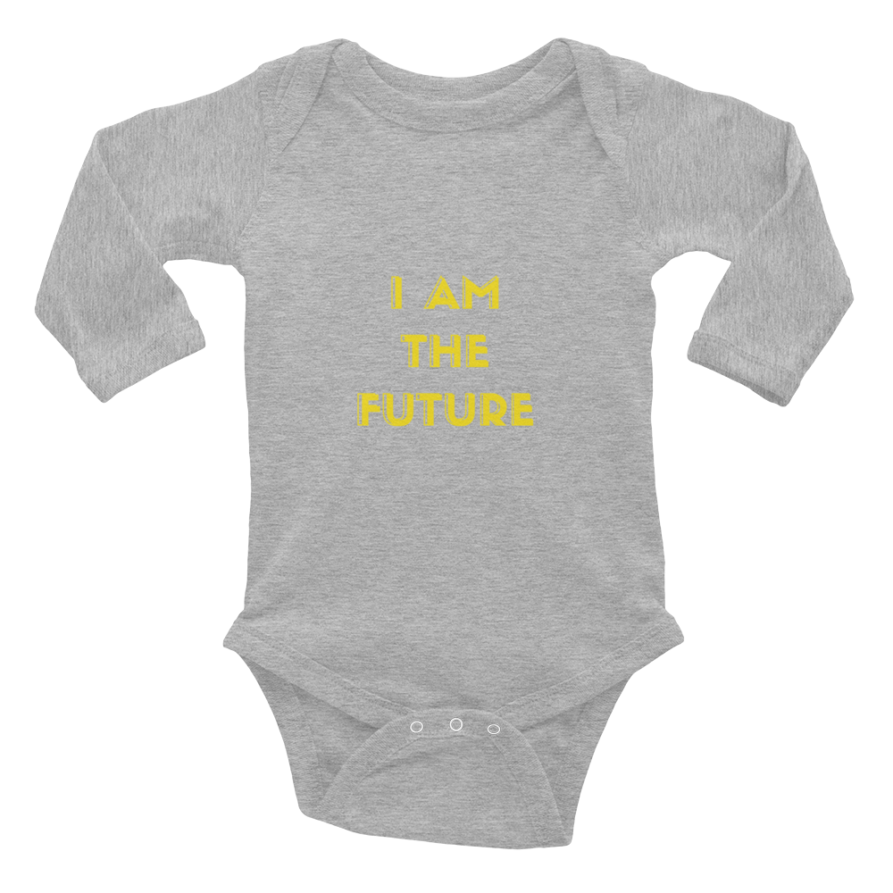 I Am The Future Infant Long Sleeve Bodysuit