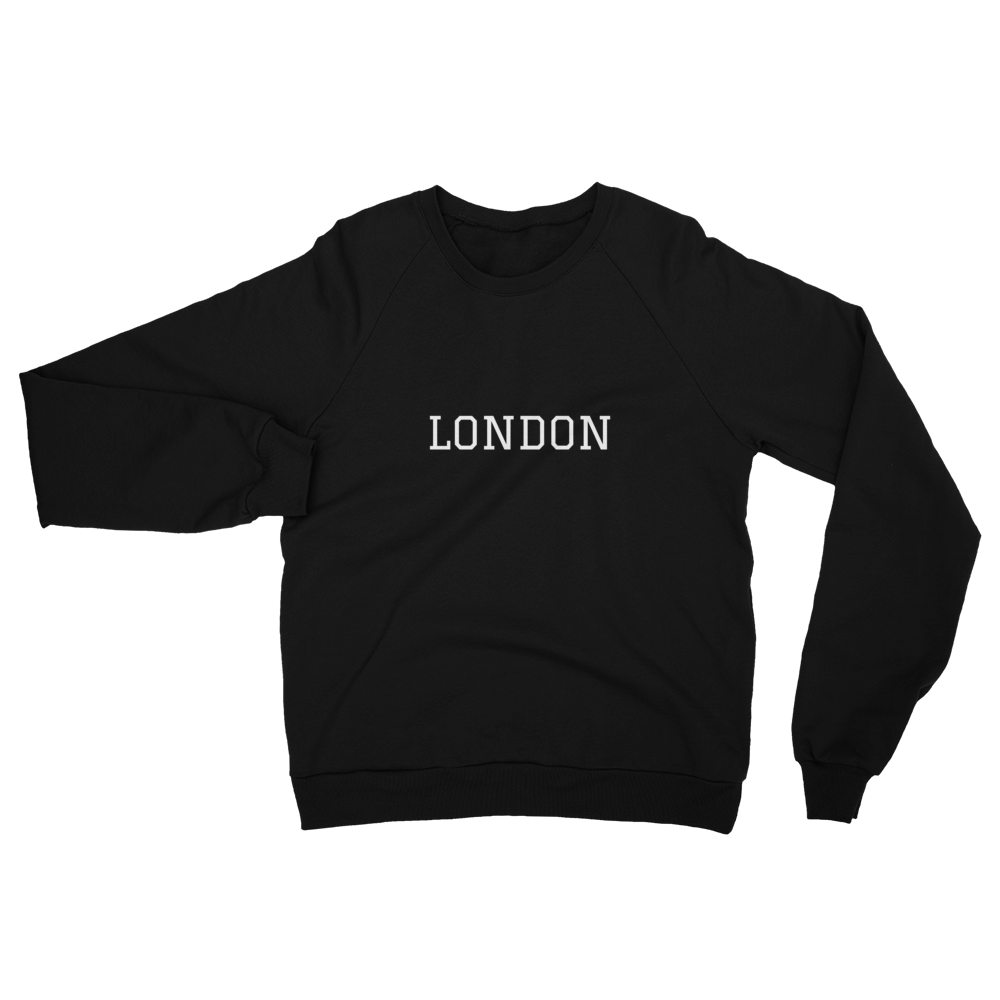 London Unisex Fleece Sweatshirt