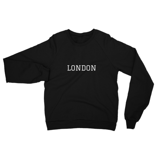 London Unisex Fleece Sweatshirt